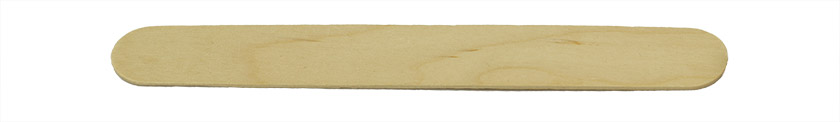 Micro-Tec FM flat wooden applicator sticks, large, 150 x 19 x 1.6mm, birch wood